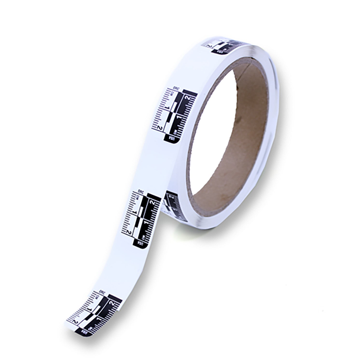 2cm Long - 250 Rulers per Roll - Black / White image