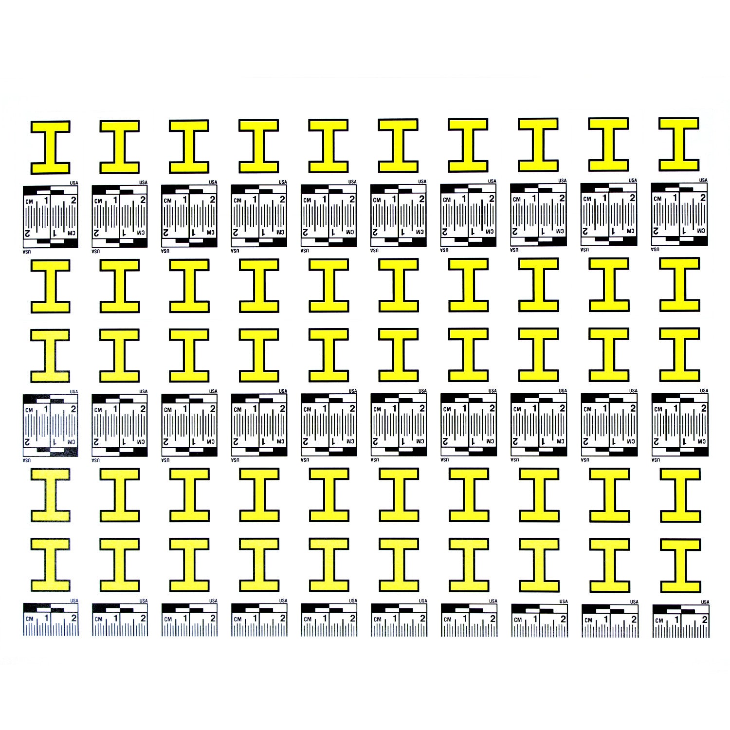 Alphabet Set (A to Z) - 26 Sheets of Labels image 8