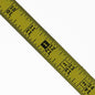 0.75 " Wide - "3/4FY" - Fractional Adhesive Metal Ruler - 1/16" Graduations image