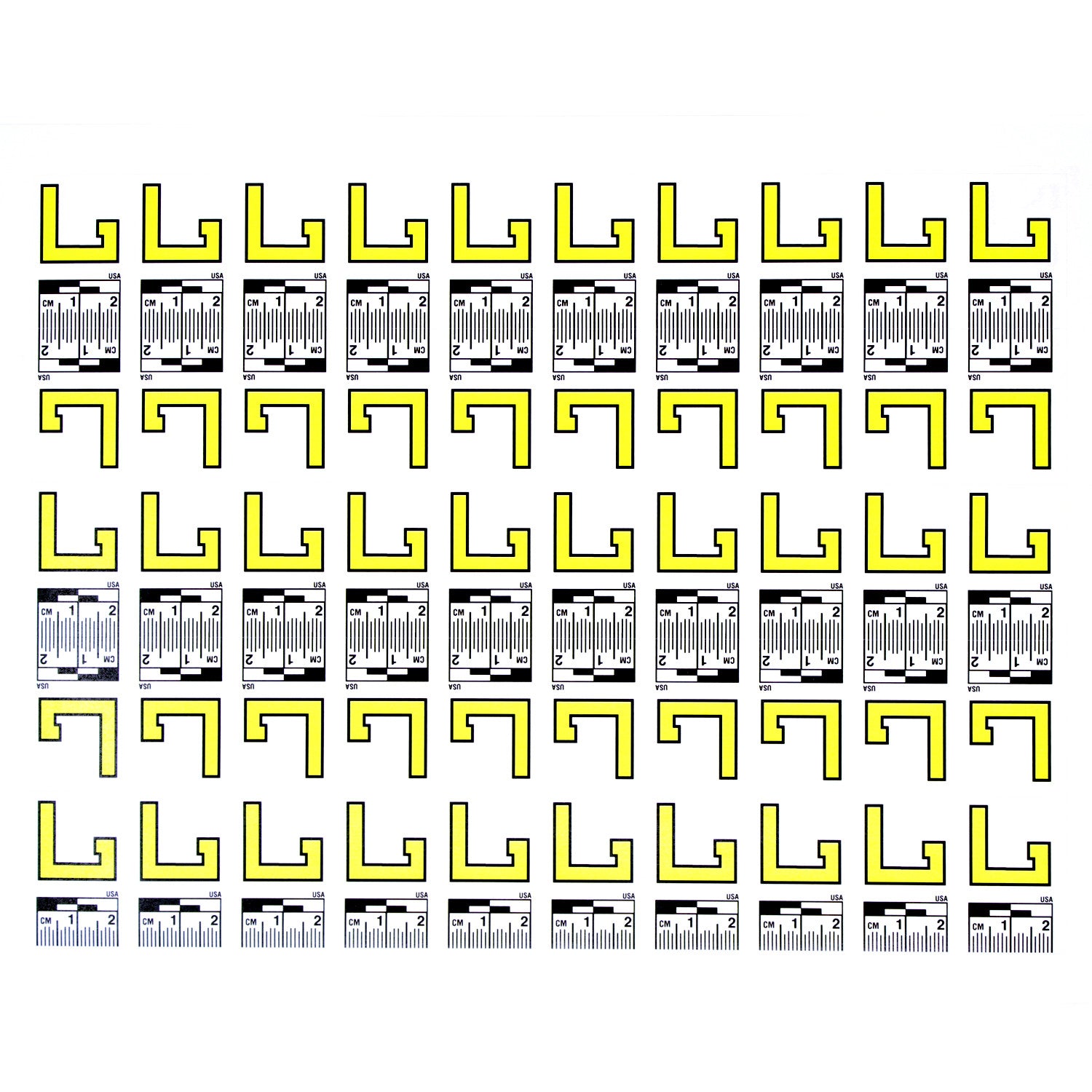 Alphabet Set (A to Z) - 26 Sheets of Labels image 11