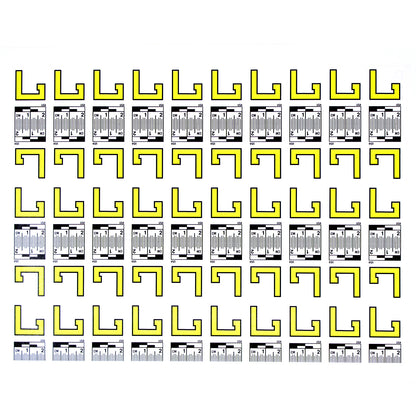 Alphabet Set (A to Z) - 26 Sheets of Labels image 11