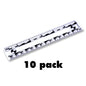 6" Long, Plastic - Reads Fractional and Metric - Packs of 10 image