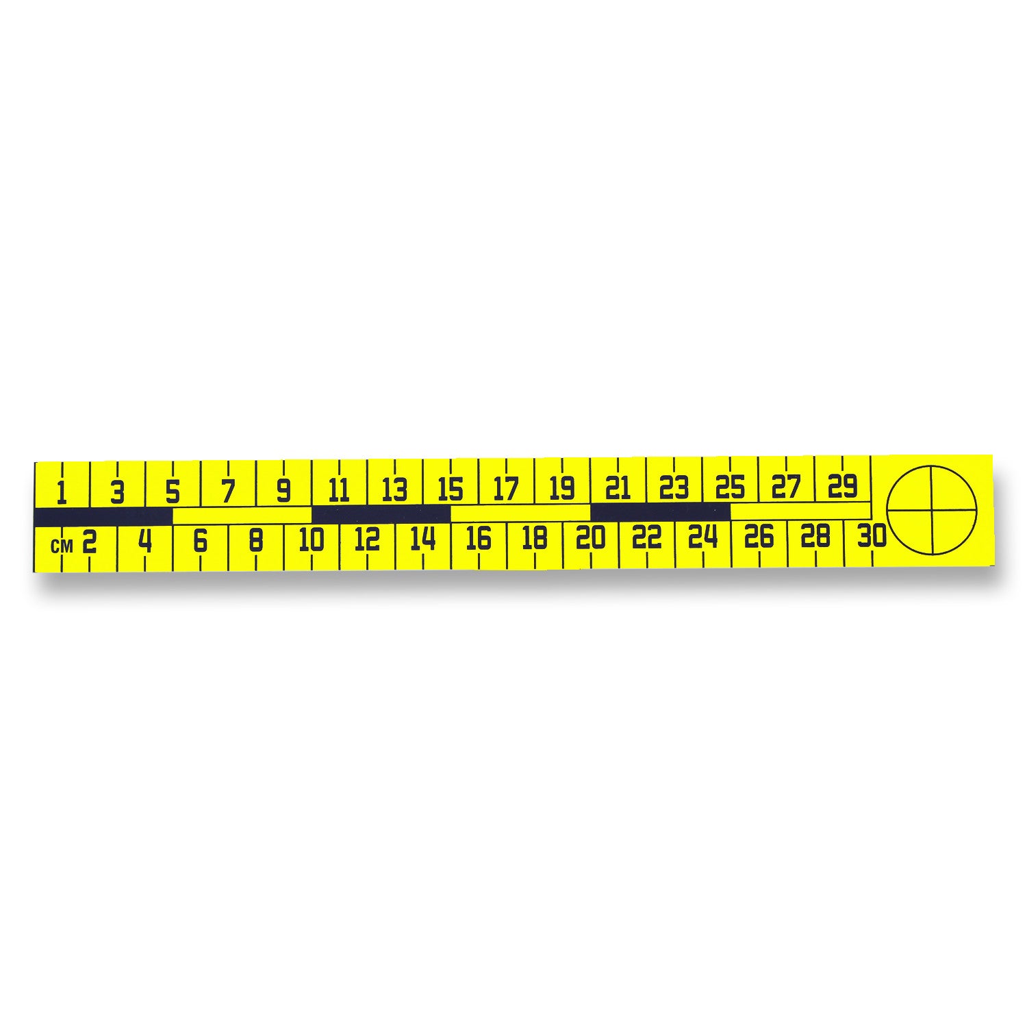 Metric 2-Sided Ruler - 30cm Left to Right or 30cm Vertical image 1