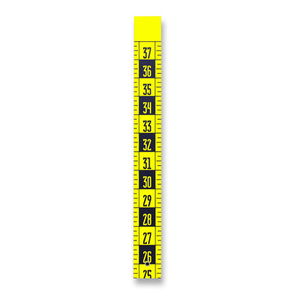 Fractional 2-Sided Folding Angle and Ruler - 12" x 25" Angle or 38" Vertical Ruler image 2