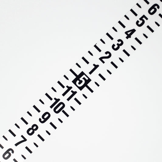 Security Height Rule – Adhesive - Fractional – 3 Foot 8 Inch to 6 Foot 8 Inch – White image 0
