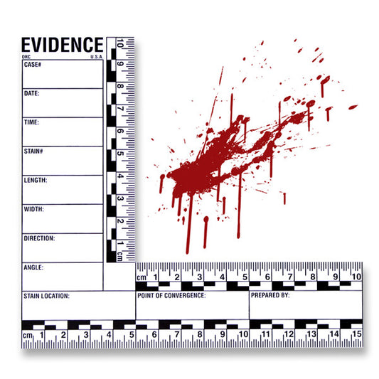 Blood Stain Evidence Reports - 10 Pack image 0