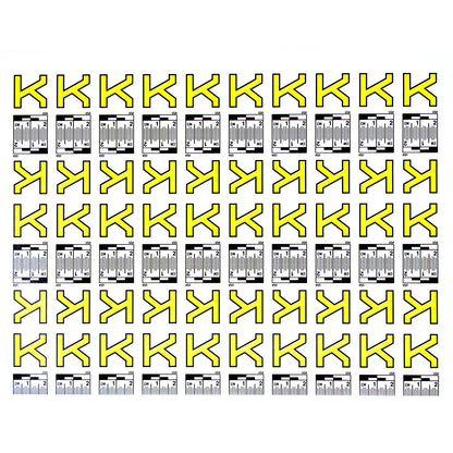 Alphabet Set (A to Z) - 26 Sheets of Labels image 10