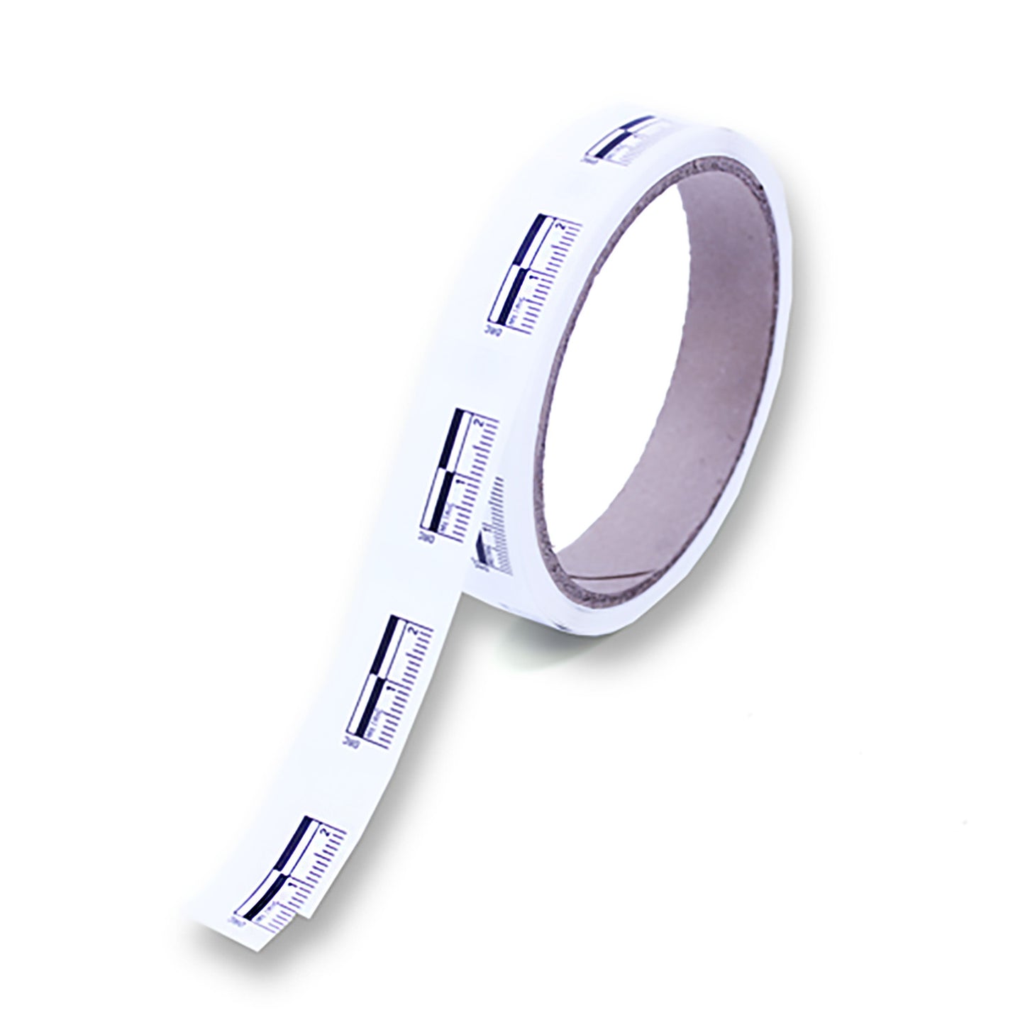 2cm Long - 250 Rulers per Roll - White image