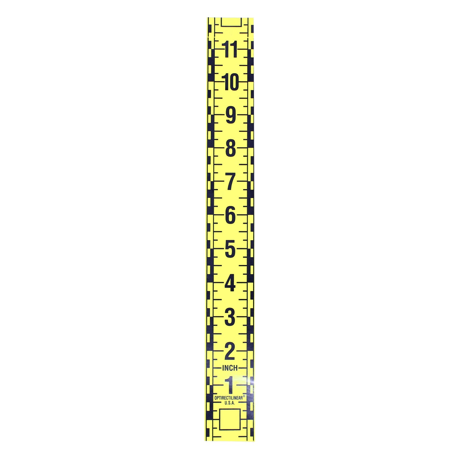 1.5" Wide X 12" Long Ruler Repeats 105 Times in a Roll image 1