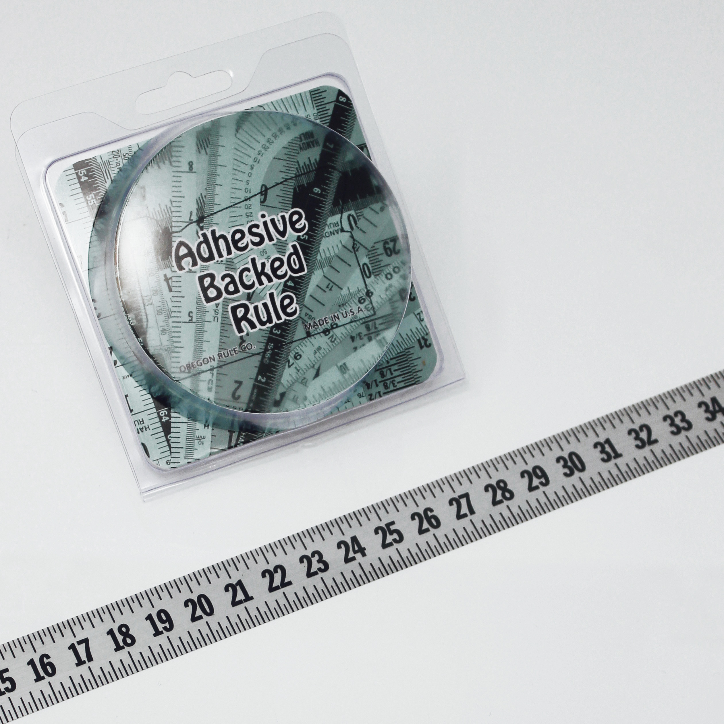 40 Inches Waterproof Adhesive Backed Ruler Tape Measure For