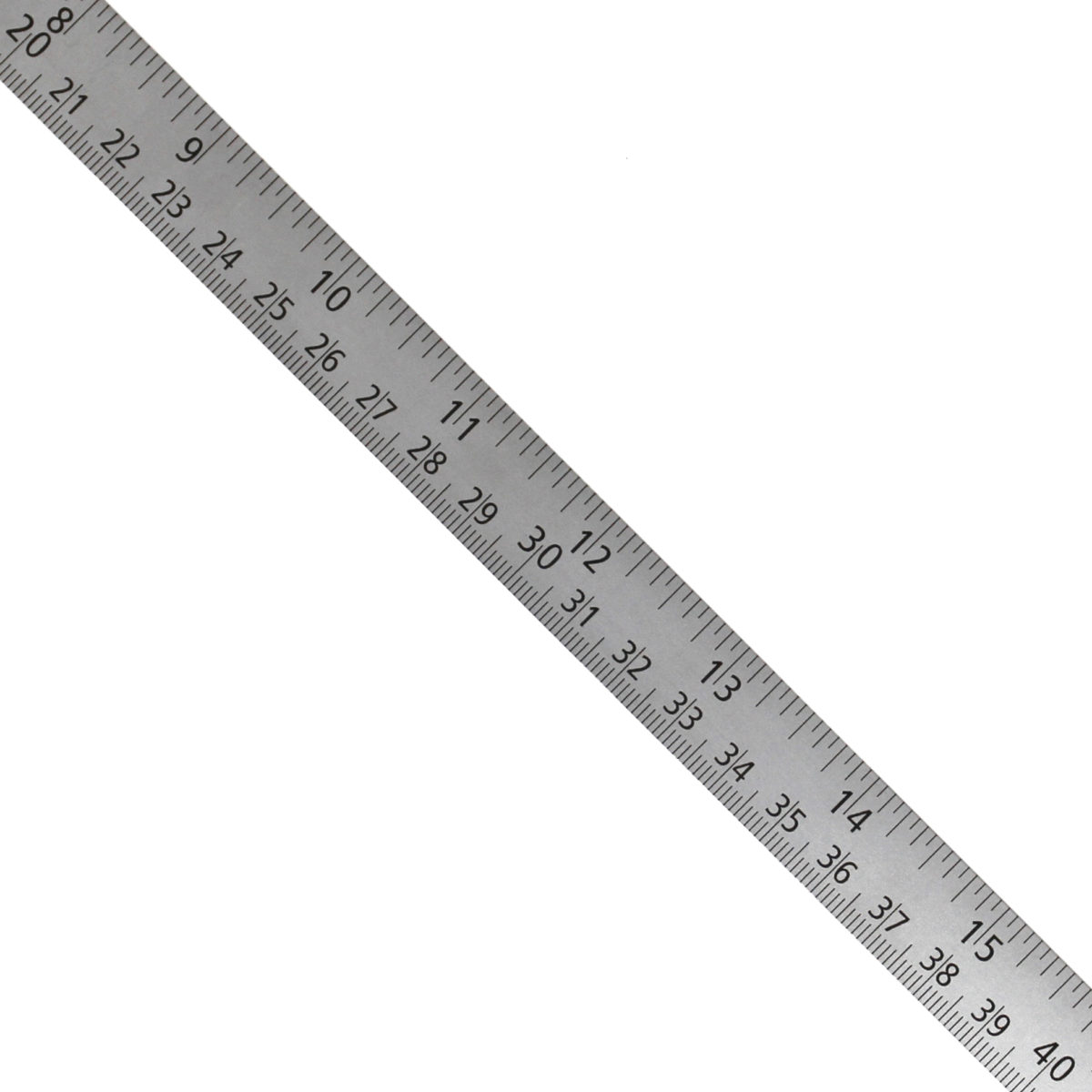 30mm Wide – Stainless Steel Rule – Metric/Fractional – Oregon Rule Co.