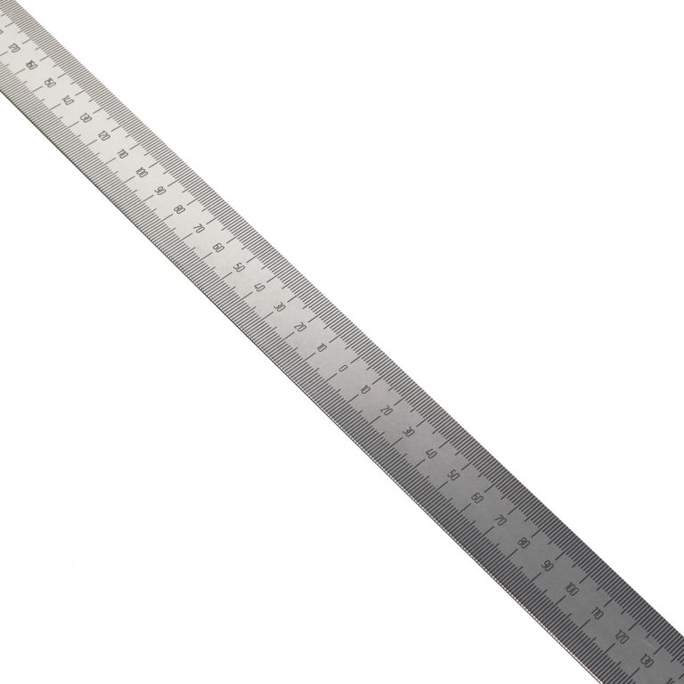 30mm Wide – Stainless Steel Rule – Metric Centering – Oregon Rule Co.