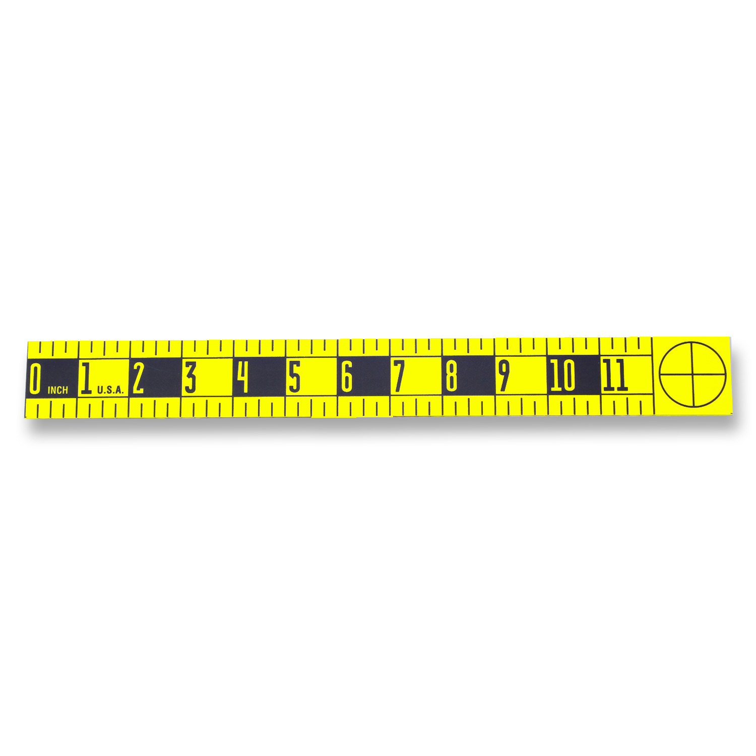 1″ Wide X 12″ Long Ruler Repeats 42 Times in a Roll – Oregon Rule Co.