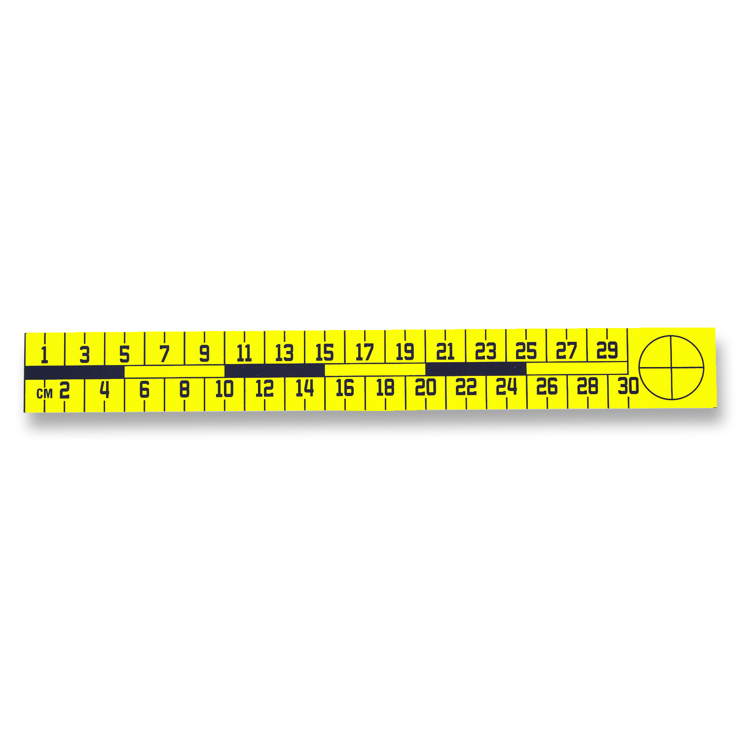 Fractional 2-Sided Ruler – 12″ Left to Right or 12″ Vertical
